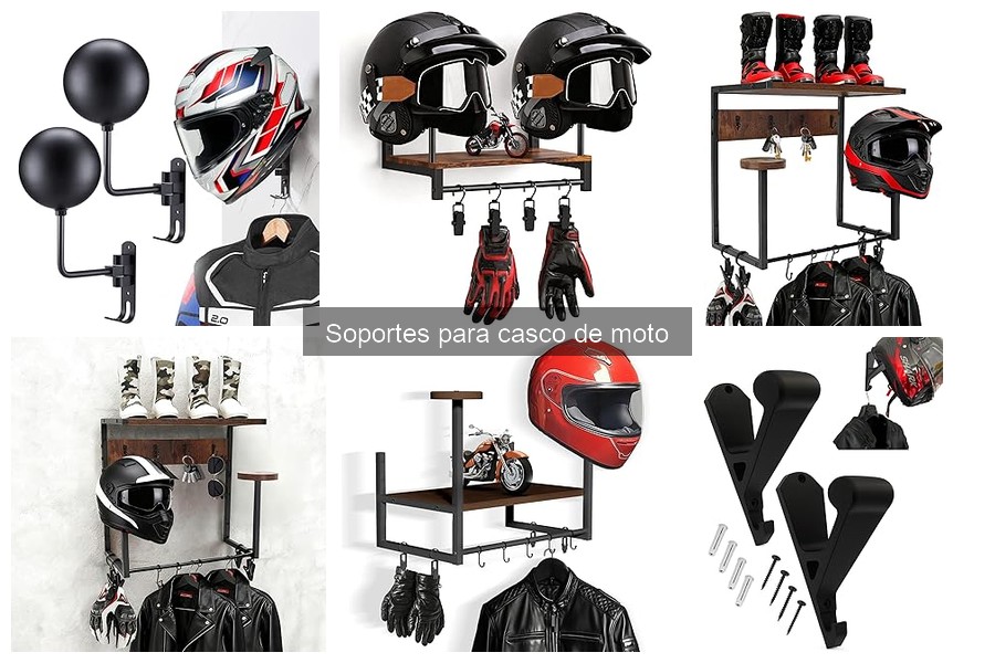 Ventajas y Desventajas de Usar Soportes para Casco de Moto